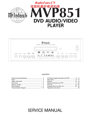 McIntosh-MVP851-cd-sm维修电路原理图.pdf