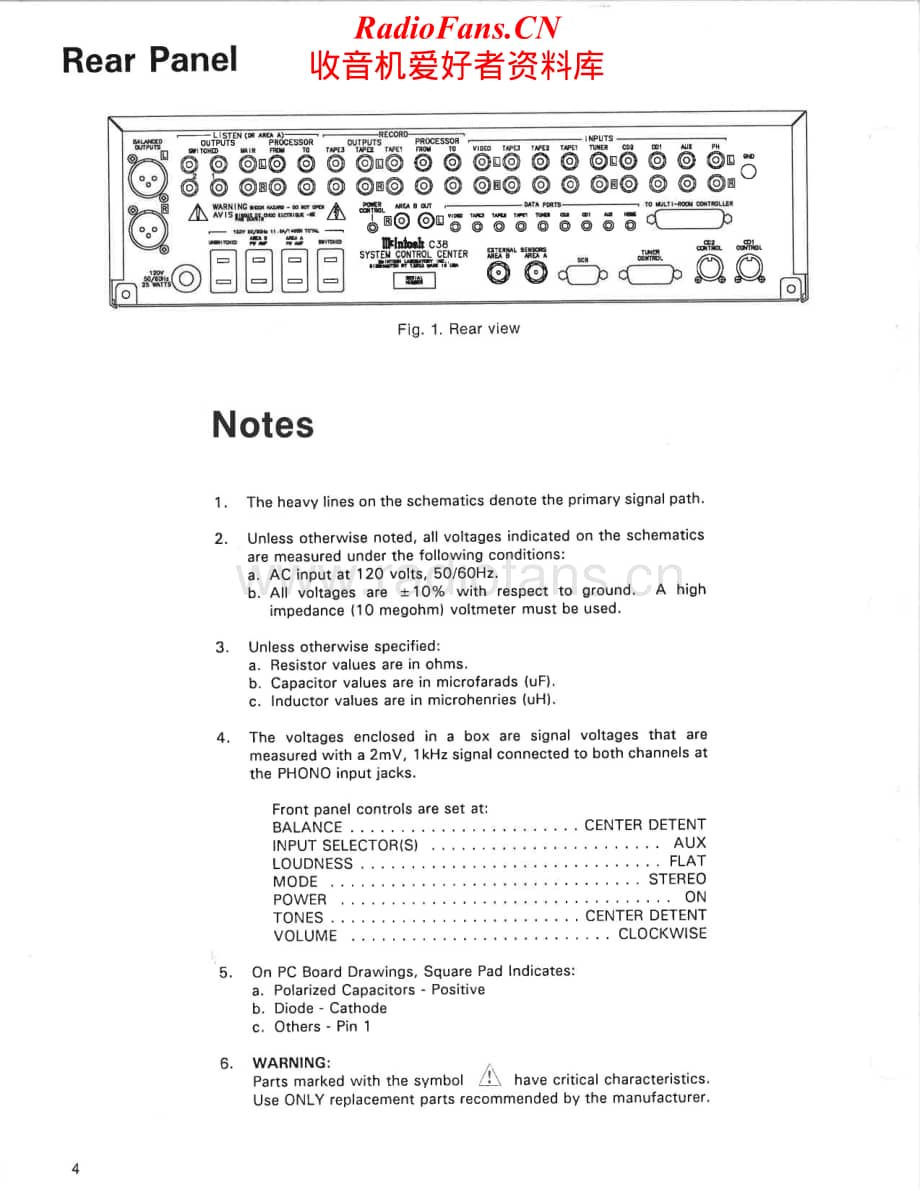 McIntosh-C38-pre-sm维修电路原理图.pdf_第3页