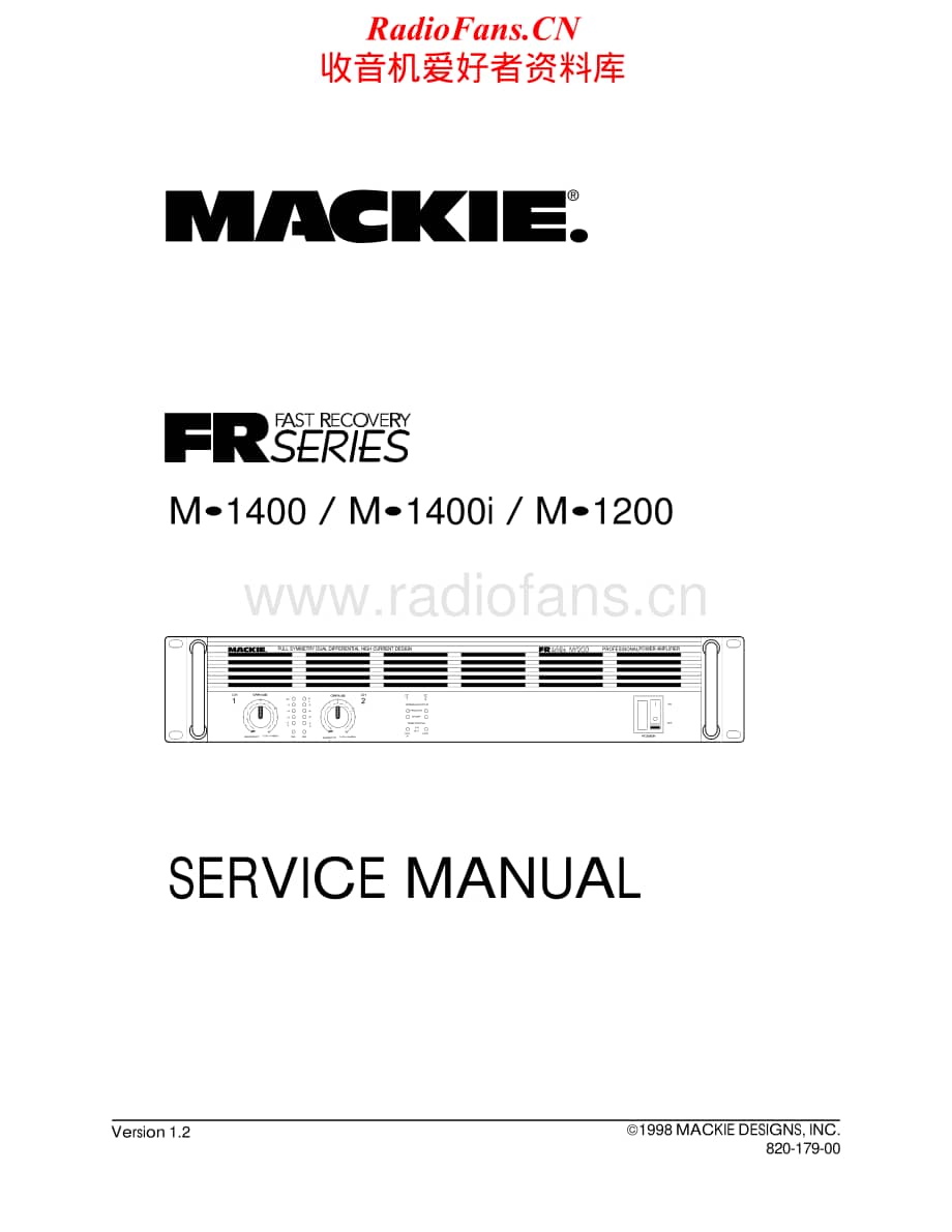 Mackie-M1400I-pwr-sm2维修电路原理图.pdf_第1页