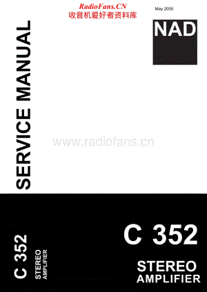 NAD-C352-int-sm维修电路原理图.pdf