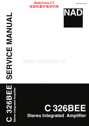 NAD-C326BEE-int-sm维修电路原理图.pdf