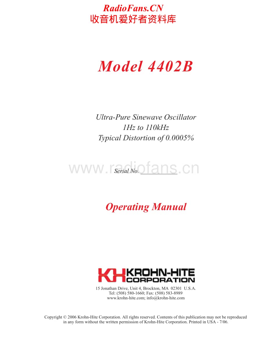 KrohnHite-4402B-osc-sm维修电路原理图.pdf_第1页