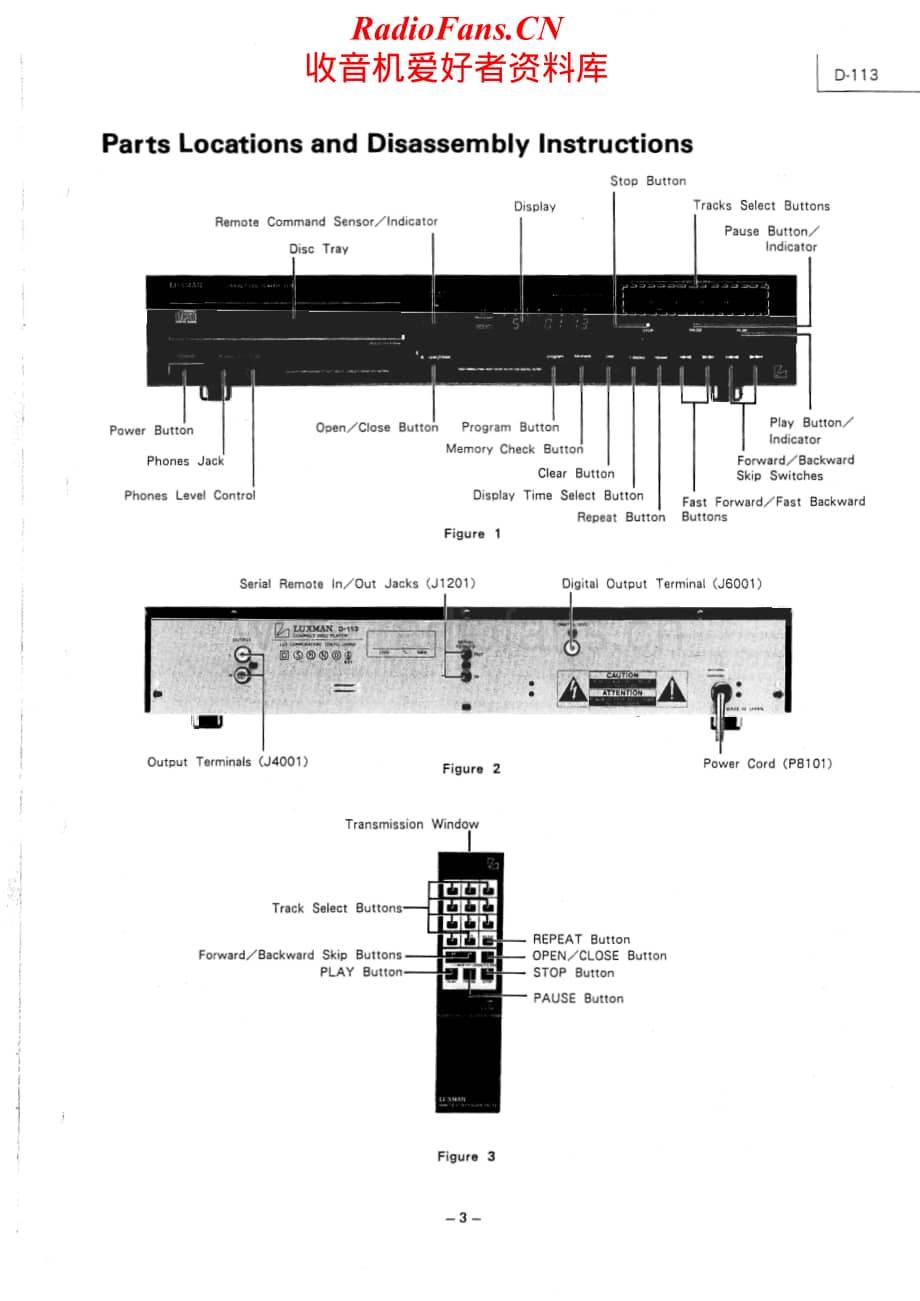 Luxman-D113-cd-sm维修电路原理图.pdf_第3页