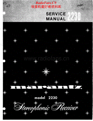 Marantz-2230-rec-sm维修电路原理图.pdf