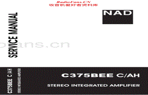 NAD-C375BEE-int-sm维修电路原理图.pdf