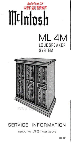 McIntosh-ML4M-spk-sm维修电路原理图.pdf