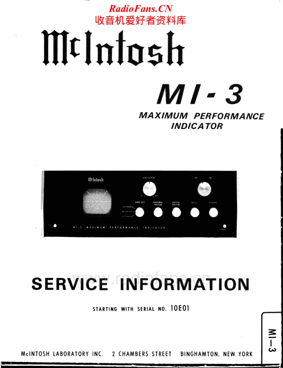 McIntosh-MI3-lab-sm维修电路原理图.pdf_第1页