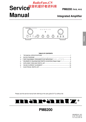 Marantz-PM8200-int-sm维修电路原理图.pdf