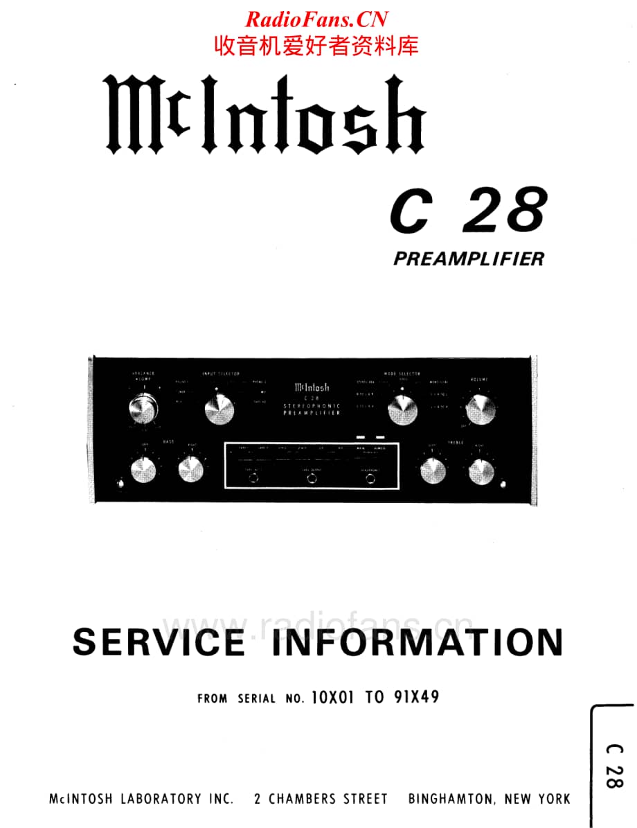 McIntosh-C28-pre-sm维修电路原理图.pdf_第1页