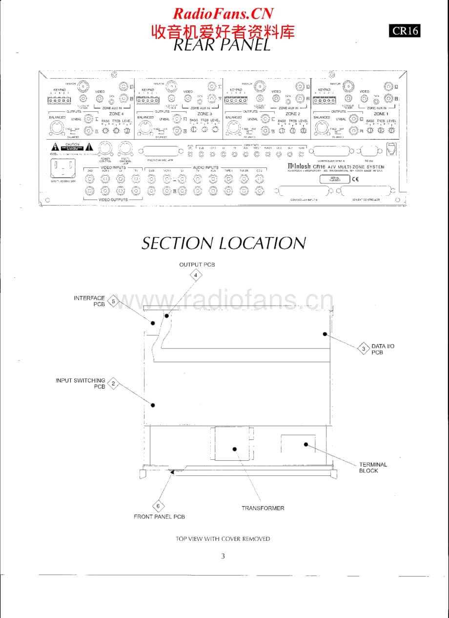 McIntosh-CR16-remote-sm维修电路原理图.pdf_第3页