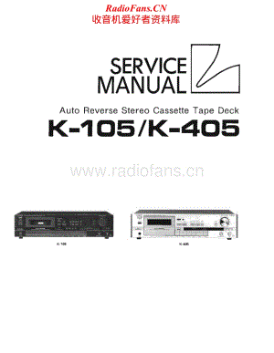 Luxman-K405-tape-sm维修电路原理图.pdf