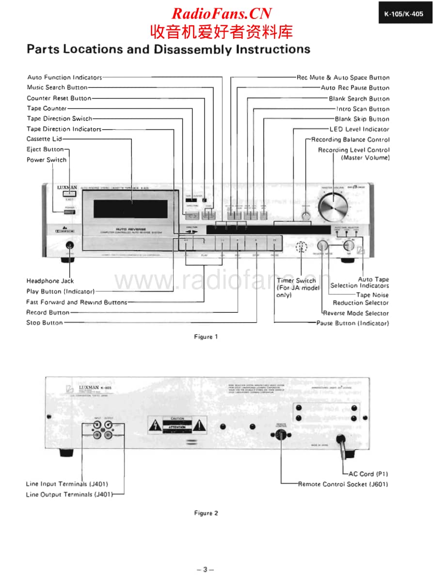 Luxman-K405-tape-sm维修电路原理图.pdf_第3页