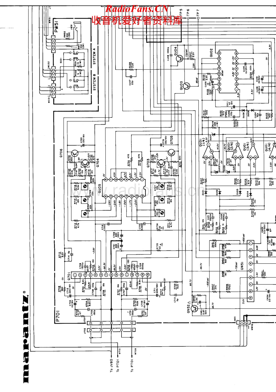 Marantz-PM84-int-sch维修电路原理图.pdf_第1页