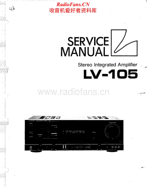 Luxman-LV105-int-sm1维修电路原理图.pdf