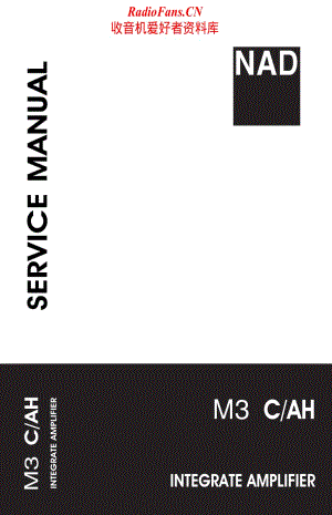 NAD-M3-int-sm维修电路原理图.pdf