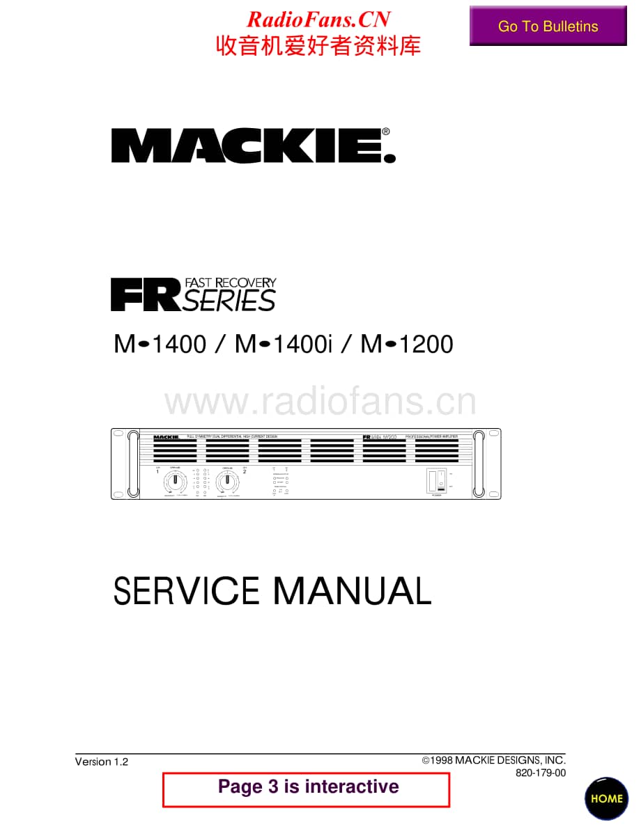 Mackie-M1400-pwr-sm1维修电路原理图.pdf_第1页