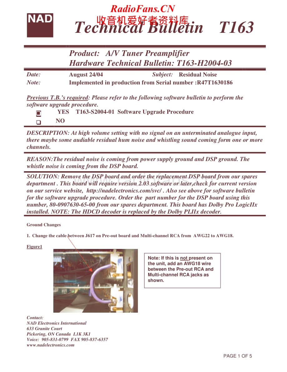 NAD-T163-pre-tb3维修电路原理图.pdf_第1页