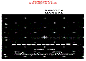 Marantz-2245-rec-sm维修电路原理图.pdf