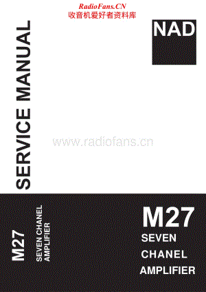 NAD-M27-pwr-sm维修电路原理图.pdf