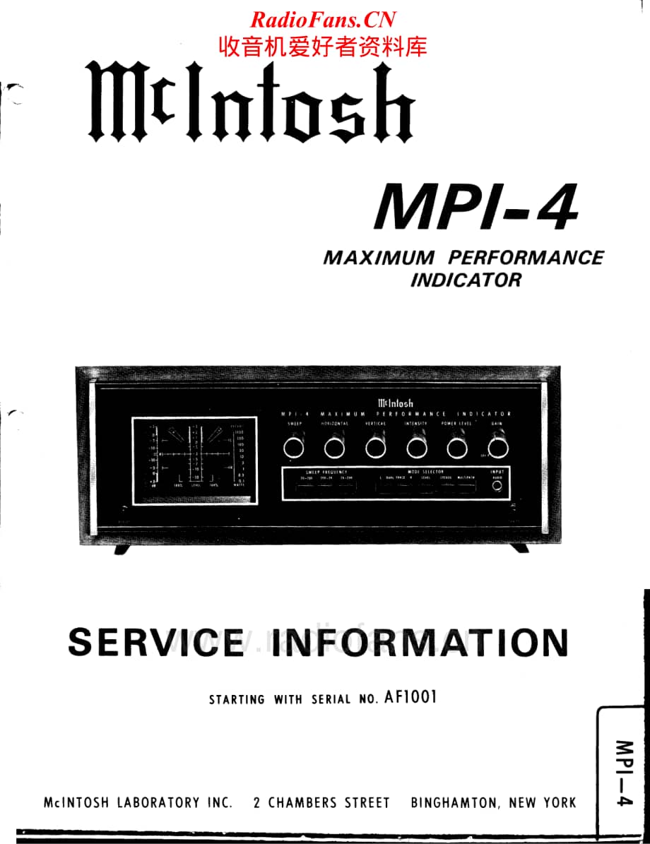 McIntosh-MPI4-lab-sm维修电路原理图.pdf_第1页