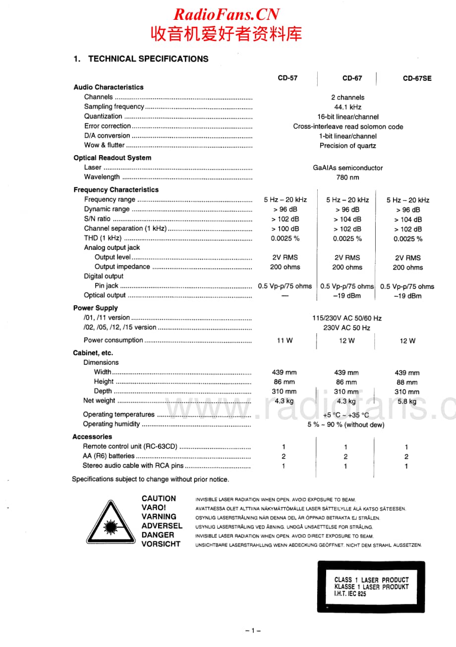 Marantz-CD67-cd-sm维修电路原理图.pdf_第3页