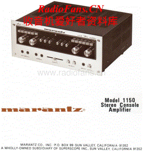 Marantz-1150-int-sch维修电路原理图.pdf