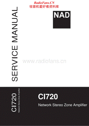 NAD-CI720-pwr-sm维修电路原理图.pdf