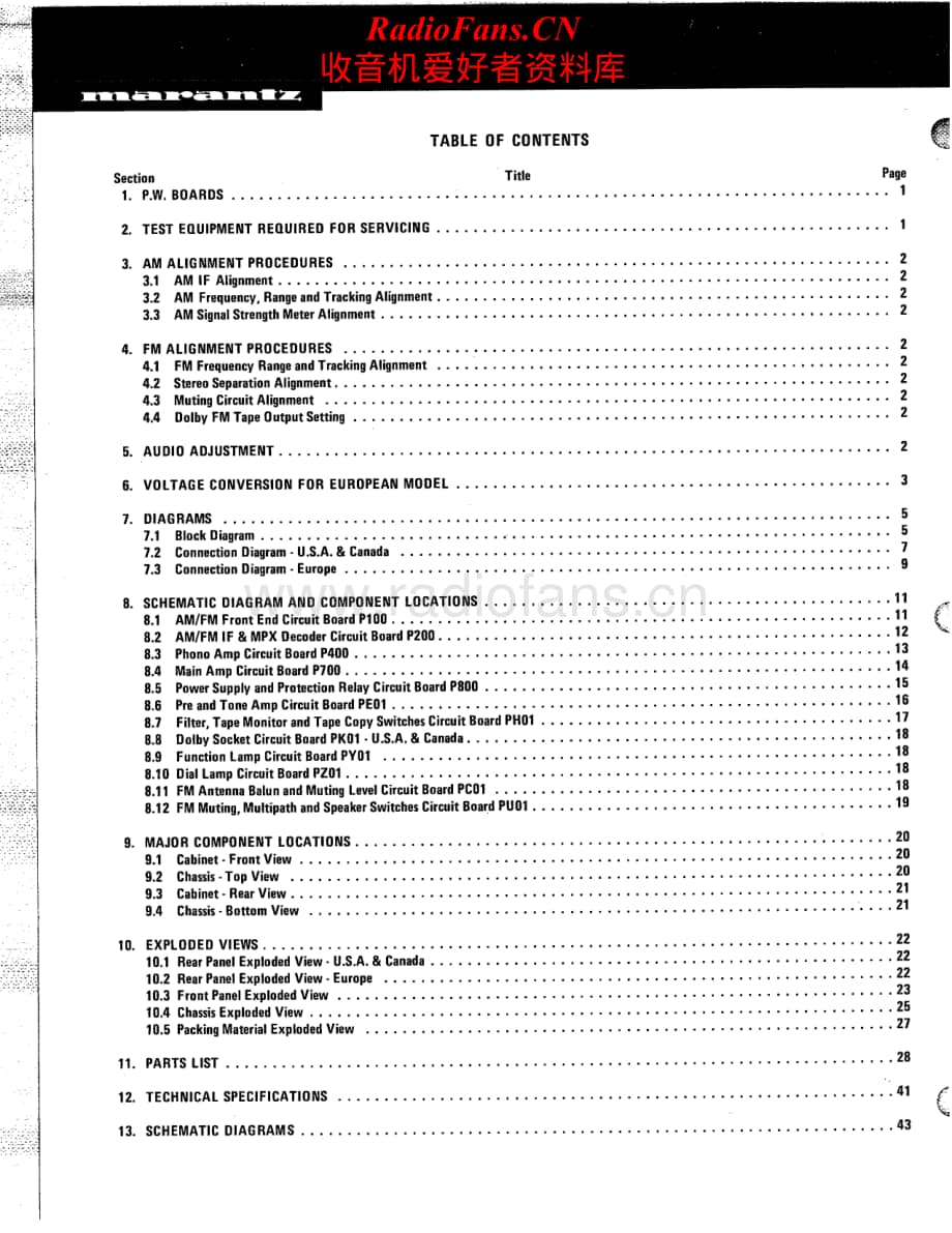 Marantz-2330B-int-sm维修电路原理图.pdf_第2页