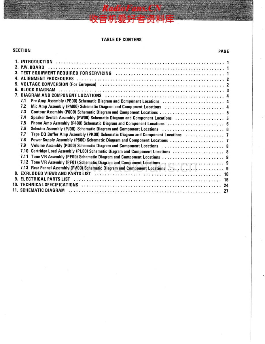 Marantz-3650-int-sm维修电路原理图.pdf_第3页