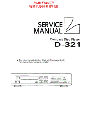 Luxman-D321-cd-sm维修电路原理图.pdf