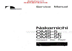 Nakamichi-OMS5E-cd-sm维修电路原理图.pdf