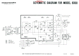 Marantz-6300-tt-sch维修电路原理图.pdf