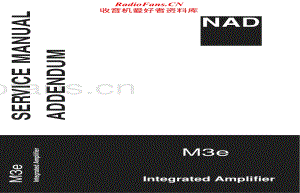 NAD-M3E-int-sm维修电路原理图.pdf