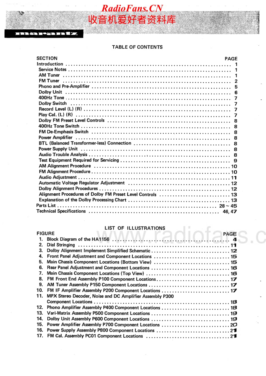 Marantz-4300-rec-sm维修电路原理图.pdf_第2页