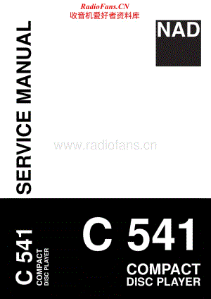 NAD-C541-cd-sm维修电路原理图.pdf