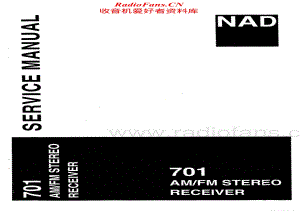 NAD-701-rec-sm维修电路原理图.pdf