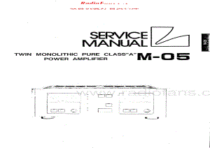 Luxman-M05-pwr-sm维修电路原理图.pdf