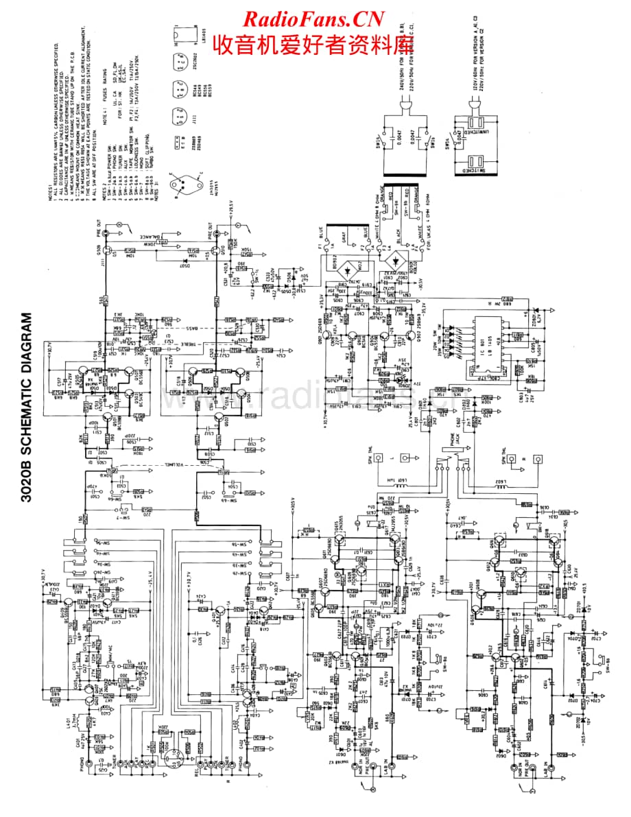 NAD-3020B-int-sch维修电路原理图.pdf_第1页