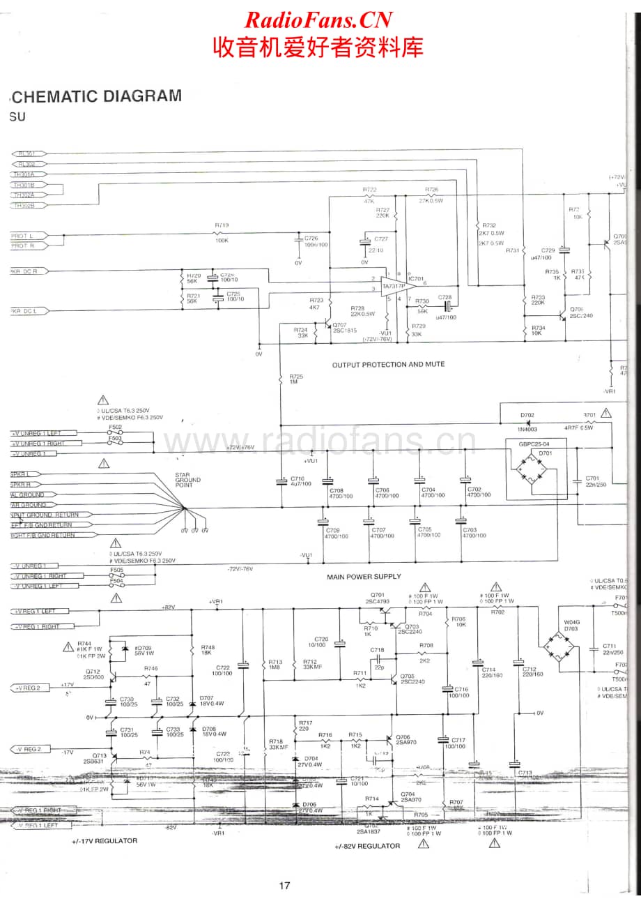 NAD-218-THX-pwr-sch维修电路原理图.pdf_第1页