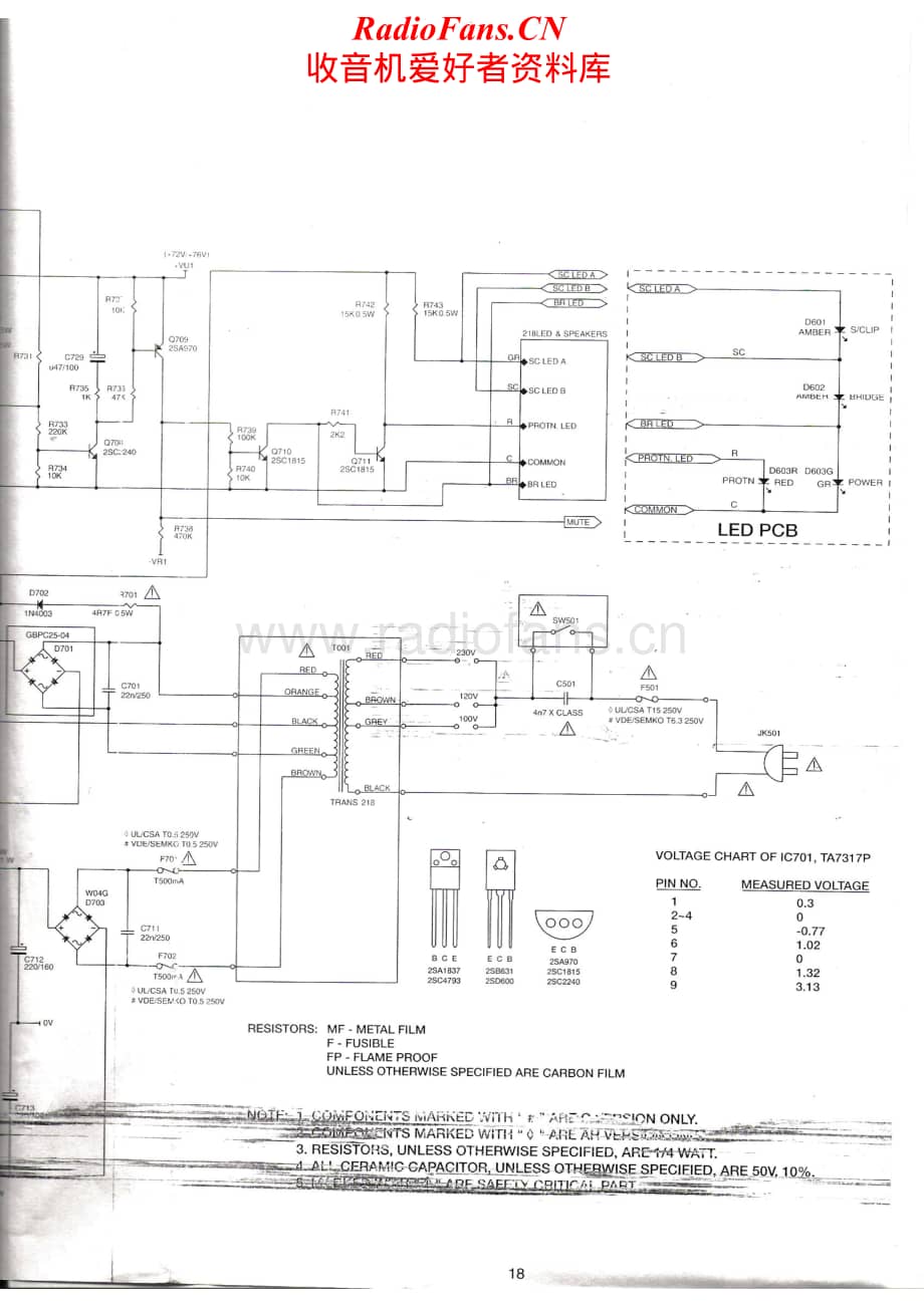 NAD-218-THX-pwr-sch维修电路原理图.pdf_第2页