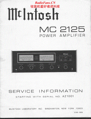 McIntosh-MC2125-pwr-sm维修电路原理图.pdf