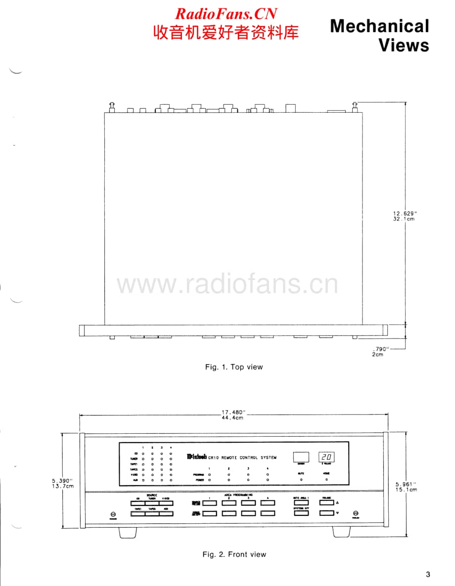 McIntosh-CR10-remote-sm维修电路原理图.pdf_第3页
