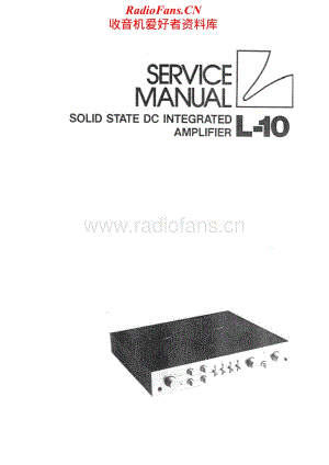 Luxman-L10-int-sm维修电路原理图.pdf