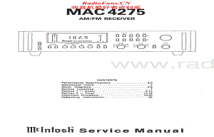 McIntosh-MAC4275-rec-sm维修电路原理图.pdf