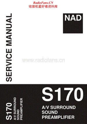 NAD-S170-int-sm维修电路原理图.pdf
