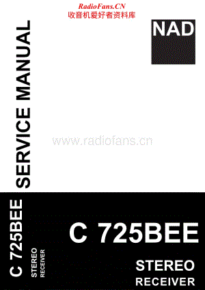 NAD-C725BEE-rec-sm维修电路原理图.pdf