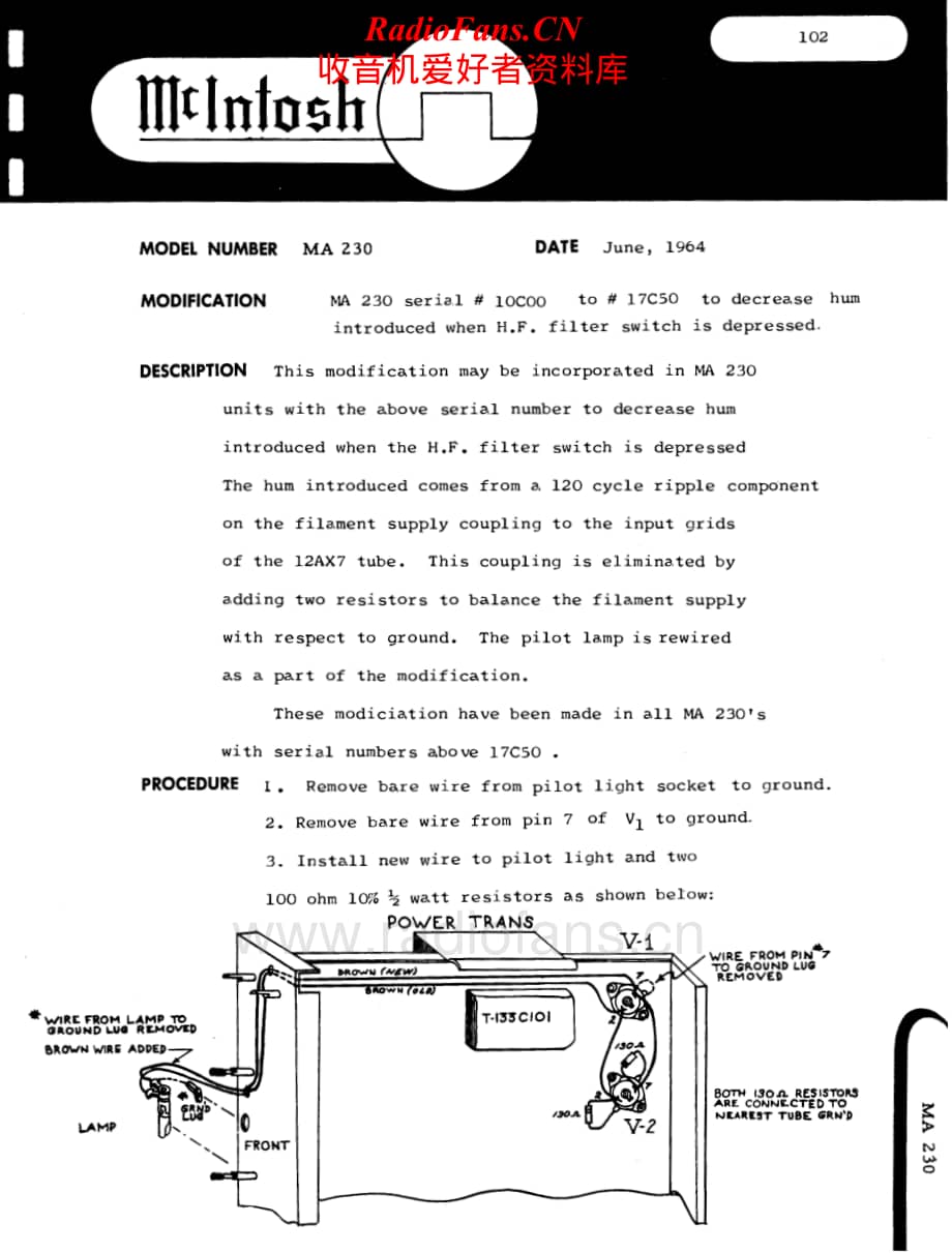 McIntosh-MA230-int-sb维修电路原理图.pdf_第2页