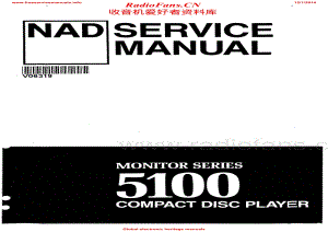 NAD-5100-cd-sm维修电路原理图.pdf