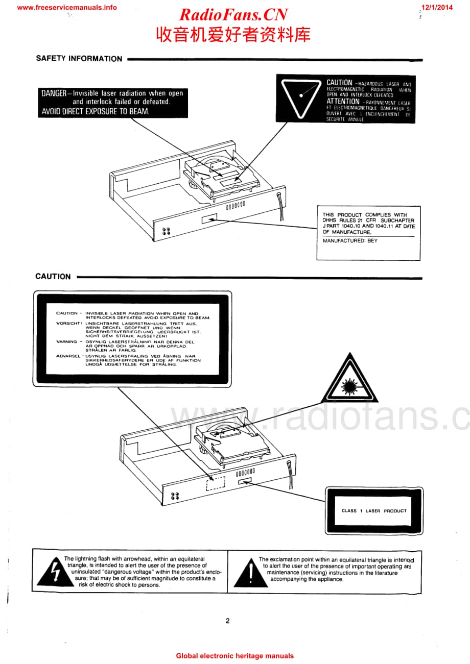 NAD-5100-cd-sm维修电路原理图.pdf_第2页