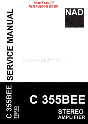 NAD-C355BEE-int-sm维修电路原理图.pdf